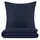 Bettwäsche Dunkelblau Textil Rechteckig 240x220 cm Oeko-Tex Standard 100 Schlaftextilien Bettwäsche Bettwäsche