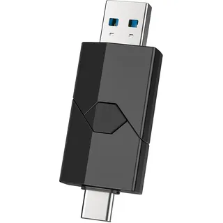 Vansuny USB C Stick 256GB USB 3.0 Dual USB Stick 256 GB 3.0 USB A + USB C Stick 256GB Type C OTG Speichstick Flash Drive für Handy/Smartphone/Tablet Mac/Computer