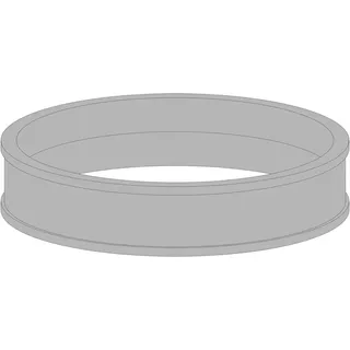 Kermi x-well Dichtring für EPP-Rohrmuffe NW 180, Übergang zu AD 200 mm