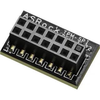 ASRock (TPM-SPI) TPM-Modul, 14-1 TPM-Header, SPI-Schnittstelle, Familie 2.0, Level 00, Revision 01.16
