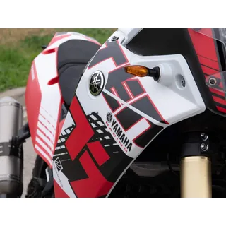 Uniracing Dekor-Set Schwarz/Rot/Weiß
