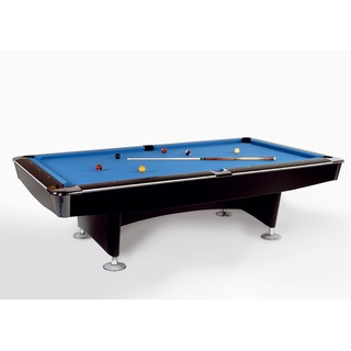 Winsport Poolbillardtisch "Club Master 9 ft.",schwarz / chrom,9 ft. / 289 x 159 cm