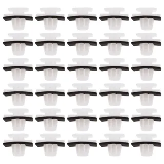 eMagTech 30-teilige Zierclips für Untere Türbefestigung der Seitenschweller 75315S9A004 Kompatibel mit Honda CRV