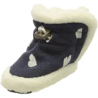 Sterntaler Mädchen Herzen Baby-Schuh Hausschuhe Lauflernschuhe, Blau, EUR 16