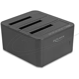 DeLock 64332 USB 3.2 Gen 1 (3.1 Gen 1) Type-B, Schwarz,