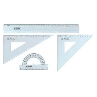 Herlitz Geometrie Set, 4-teilig
