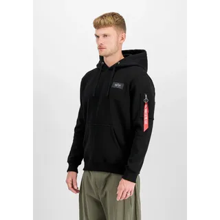 Alpha Industries Hoodie Back Print Schwarz S
