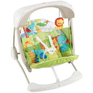 Mattel® Babyschaukel Mattel CCN92 - Fisher-Price - 2 in 1 Babyschaukel mit Bewegung und Sou
