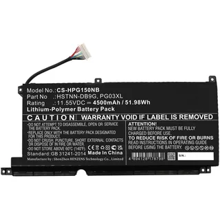CoreParts Battery for HP Notebook (MBXHP-BA0305)