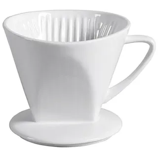 HIT TRADING B.V. Porzellan Kaffeefilter Gr.4 Weiß