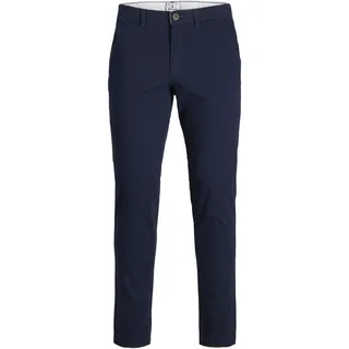 JACK & JONES Jjimarco Jjdave Slim Fit Chino Hosen Blau 33 32