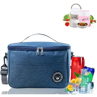 6L Kühltasche Klein,Isoliertasche Lunchtasche,Kühltasche Mini Faltbar,Lunch Bag,Picknicktasche,Lunchtasche Kinder,Lunch Tasche für Arbeit,Schule und Unterwegs,Picknick