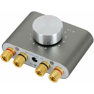 Design HiFi Verstärker Bluetooth DJ PA Amplifier Mini Amp Stereo Receiver 2x 50W