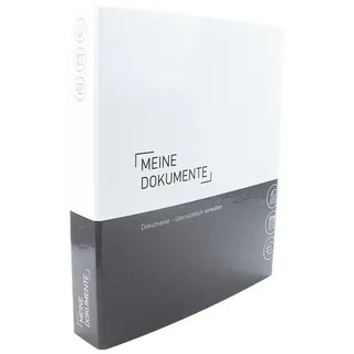 OTTO Office Themenringbuch mit Register »Meine Dokumente« grau, 29.7x31.5 cm
