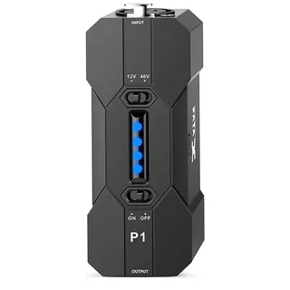 Xvive P1 Tragbare wiederaufladbare Phantomspeisung für, Audio Zubehör, Schwarz