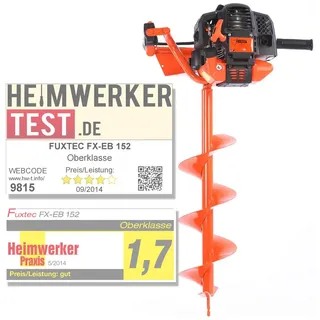 FUXTEC FX-EB152 Erdbohrer inkl. 100,150,200mm - NL Edition