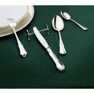 Wilkens 30tlg Menübesteck Silberbesteck Sterlingsilber 925 Dresdner Barock