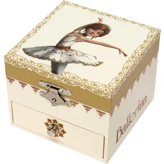 Trousselier Musikspieldose m. Schublade, Ballerina, nachtleuch.