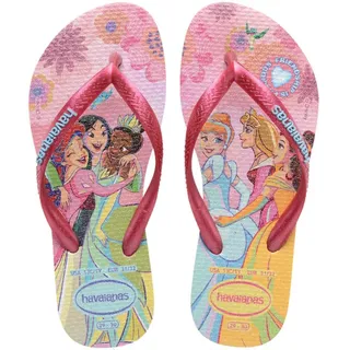 Havaianas Kids Slim Princess, Mädchen Flipflop, Pink Glow,