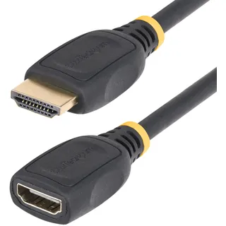 Startech HDMI-Kabel 2.0 M/F 50 cm Schwarz