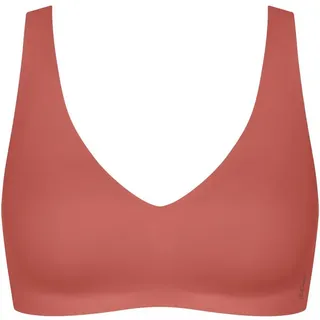 SLOGGI Zero Feel 2.0 Soft Bra Candid Orange, XL Große Größen