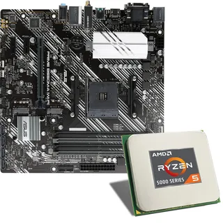 Mainboard Bundle | AMD Ryzen 5 5600GT, 6X 3600 MHz, ASUS Prime B550M-A WiFi, 2X M.2 Port, PCIe 4.0 x16, USB 3.2 Gen2 | Tuning Kit | CSL PC Aufrüstkit