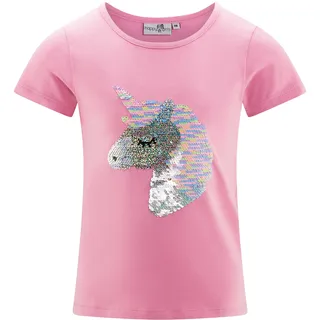 happy girls Shirt in rosa - 140