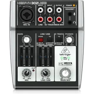 Behringer XENYX 302USB USB-Analogmischer
