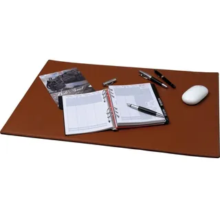 Alassio Schreibunterlage Echtleder, cognac, 650 x 450 mm