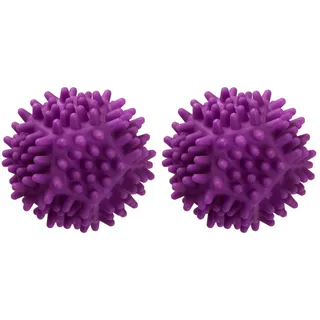 Fackelmann Trocknerkugeln Fluffy, Plastik, berry, 6.5 x 6.5 x 6.5 cm