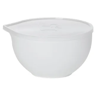PLAST TEAM Vertriebs GmbH plast team 25100800 Super Bowl, 0,5 Liter weiß