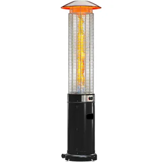 GGM Möbel FINA Gasheizstrahler 15 kW Schwarz
