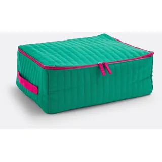 Aufbewahrunghülle Matis, Gesteppt, Gr. M Grün/Rosa Einheitsgrösse