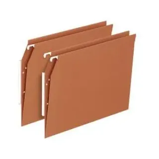 Elba Elba, Dossiers suspendus DEFI FLEX, pour armoire, fond 15 mm orange, carton kraft 230 g/m2, entr'axe: 330 (1x)