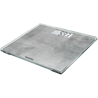 Soehnle Personenwaage Style Sense Compact 300 Concrete 29 x 29 cm Grau