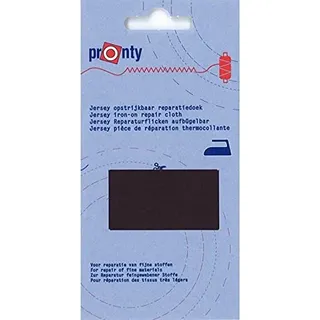 Pronty 539.480.090 Patches, Polyester, Black, One Size