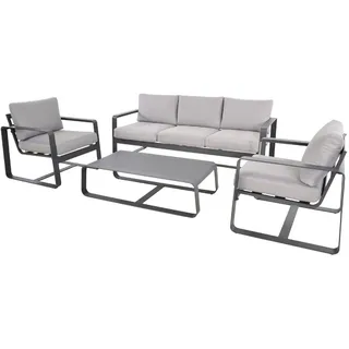 Lesli-Living Lesli Living Lounge-Set Belezza - Grau