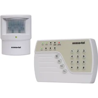 Axesstel Haus Alarmanlage Funk Alarmsystem GSM SMS Sicherheit Set AG50 Axess Neu