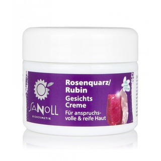 Sanoll Rosenquarz - Rubin Gesichtscreme 50 ml