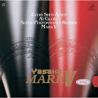 Yasaka Belag Mark V schwarz 2,0 - schwarz 2,0