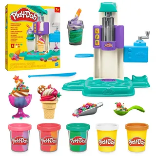 Hasbro Play-Doh Regenbogen Eismaschine Knete