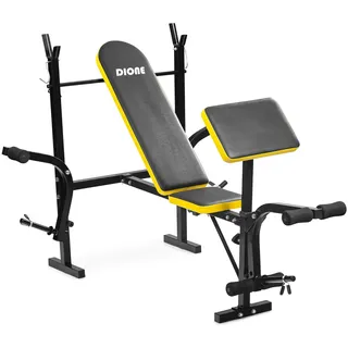 Dione MT2 - Hantelbank - Verstellbare Trainingsbank für Bankdrücken - Multifunkt