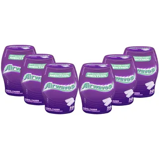 AIRWAVES Kaugummi Cool Cassis - 6 Dosen