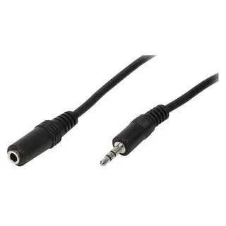 Logilink Audio Verlängerungskabel CA1055 Klinke 5,0m