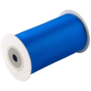 Creativery 10m Rolle Satinband 100mm Tischband Tischläufer Satin Stoff Tischdeko Party Hochzeit Geburtstag blau königsblau Royalblau
