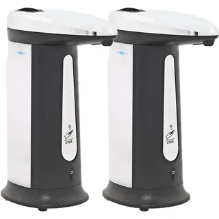 vidaXL Automatische Seifenspender 2 Stk. Infrarot-Sensor 800 ml Gong