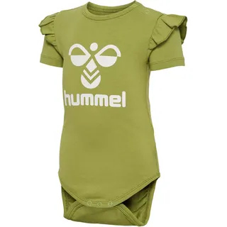 hummel Dream Ruffle Kurzärmeliger Body Green Olive 9-12 Monate