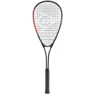 Dunlop Squashschläger Hire (165g/ausgewogen/Einsteiger) schwarz/rot - besaitet