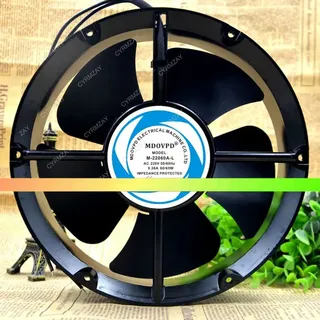 CYRMZAY kompatibel für MDOVPD M-22060A-L 220V 0.38A 60/65W 2-Wire cooling Lüfter