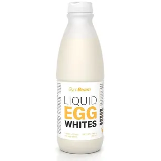 GymBeam Flüssiges Eiklar - praktische Form von 100% Eiklar, schnelle und vollwertige Eiweißquelle, ideal für Proteinshakes, Backen und Kochen, 1...